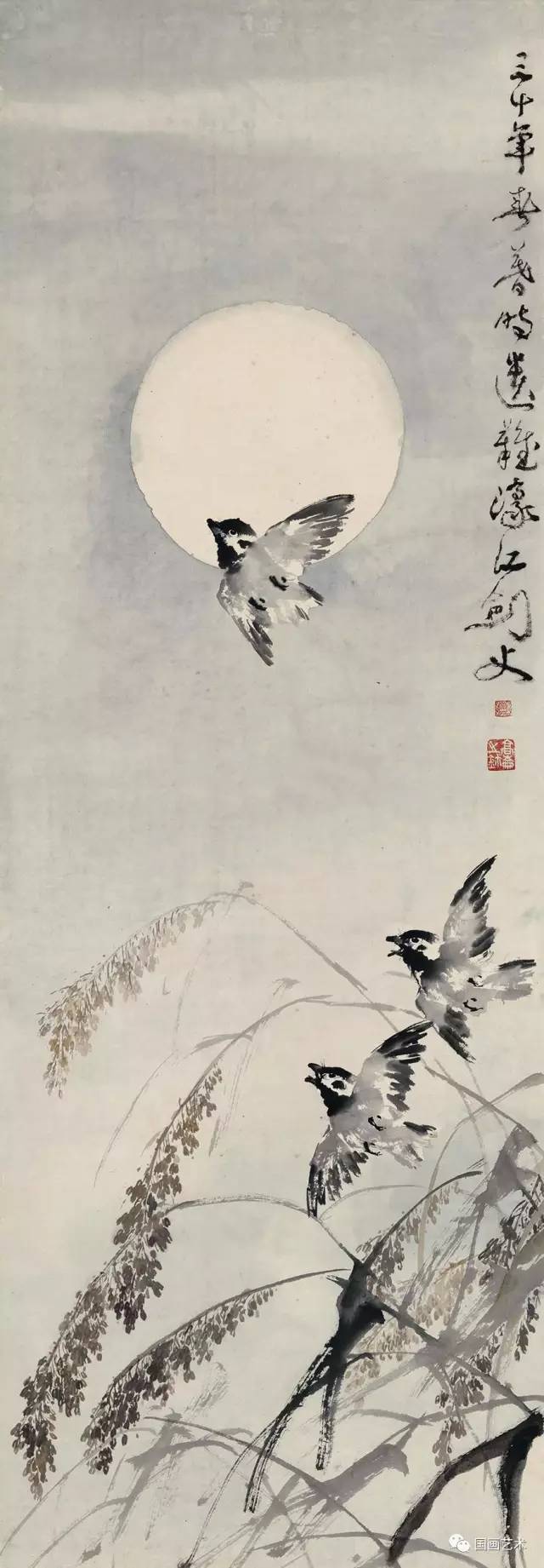 现当代名家:高剑父国画作品欣赏