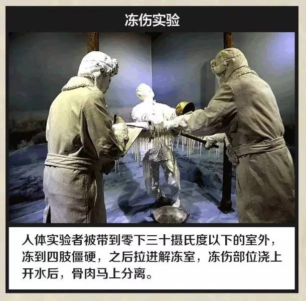 拒绝承认731部队当年在中国哈尔滨郊外制造毒气弹,并拿中国人和俄国人