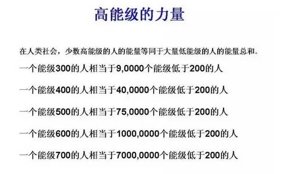 霍金斯能量层级图新版