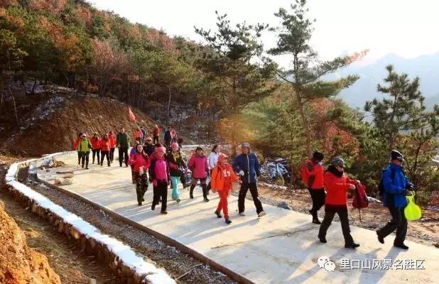 里口山景区文旅产业项目二:里口山国家级登山健身步道