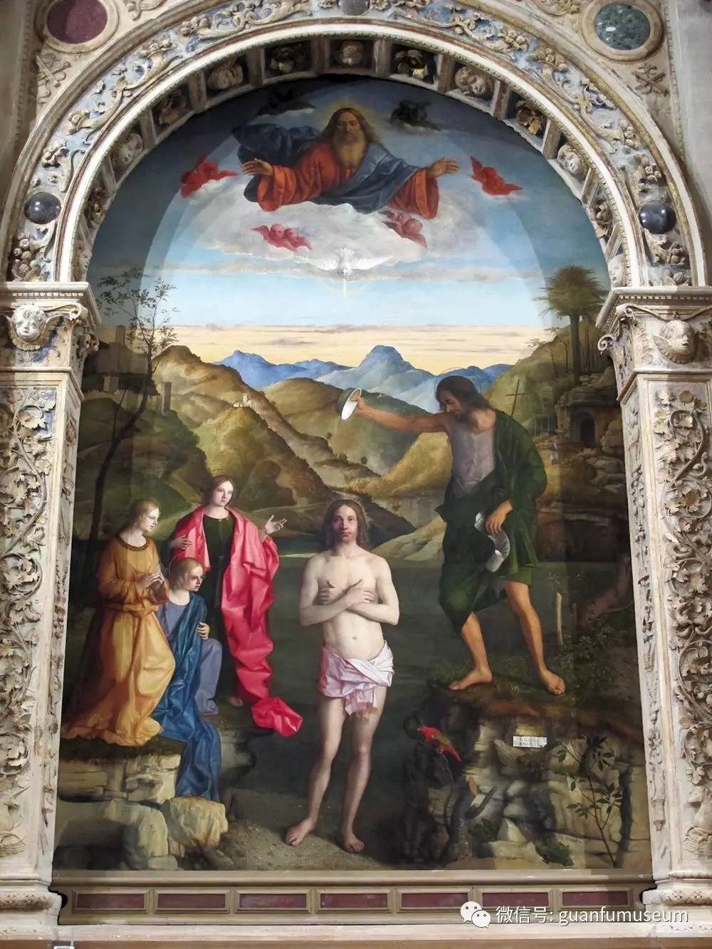 祭坛壁画《基督受洗图(1500-1502)