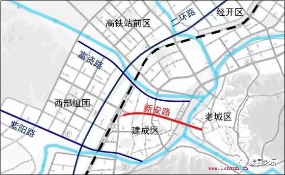 歙县新安路改造方案(附设计图纸)