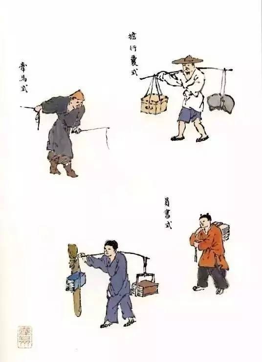 《芥子园画谱》点景人物29幅-书画讲座-书画5000年