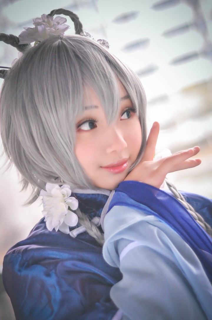 洛天依冬至芍药cosplay