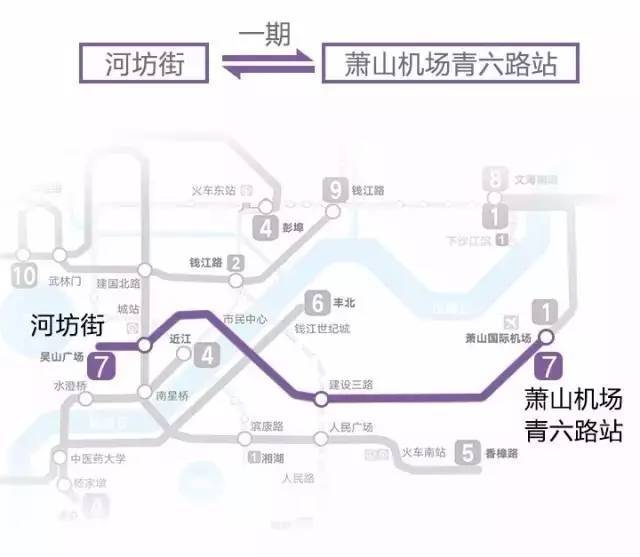 杭州人终于可以坐地铁去萧山机场了!不止这个!还有更多好消息!