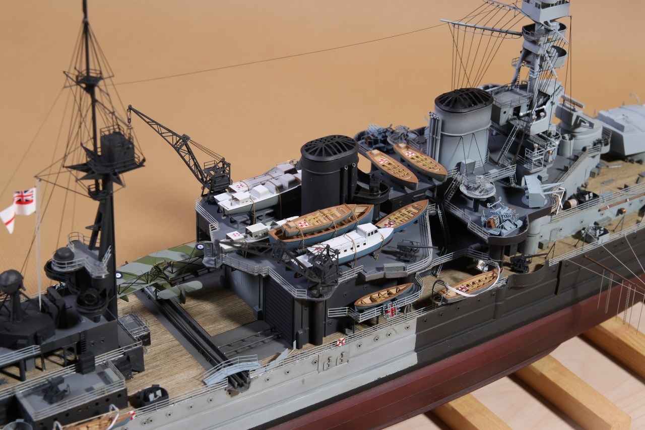 【模玩作品赏析】奥赛佳作回顾-现实舰船,【1/350 hms repulse 1941】