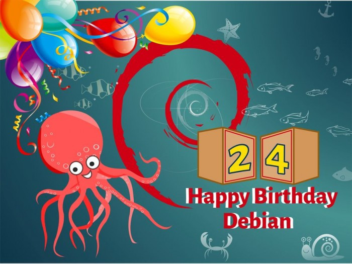 热门类Unix系统Debian迎来24岁生日