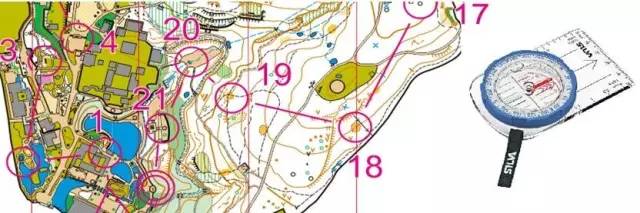 定向运动(orienteering)概略说,就是在地图(详细精确地图,如