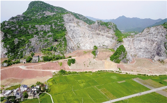 浙江丨蓝天三衢生态治理复垦矿山新增耕地