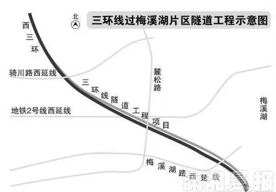 长沙梅浦联络线规划图图片