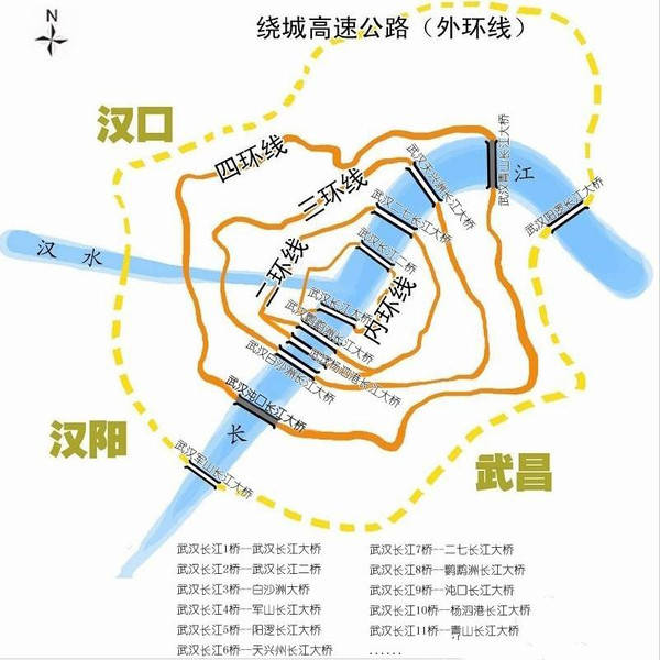武汉三环线北延规划图图片