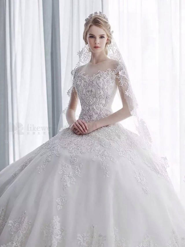 漂亮的婚纱_最漂亮的婚纱礼服