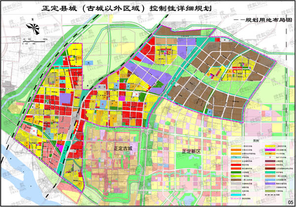 正定地铁规划图图片