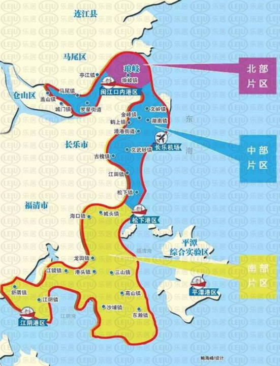 中国福州长乐地图图片