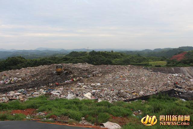 广汉市生活垃圾卫生填埋场场景一