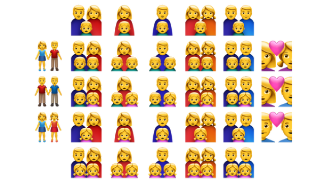 emoji所有人物大全图片