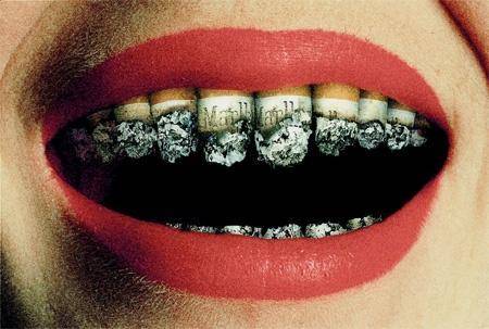 教你如何抽烟不黄牙!