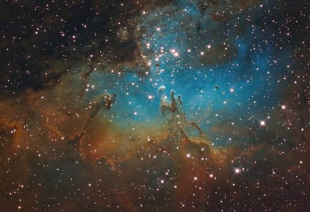 m16鹰状星云图片来源:astronomycom