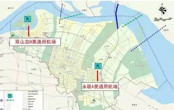 机场布局规划》,苏州市初步布局 7 个通用机场,其中:在  张家港永联