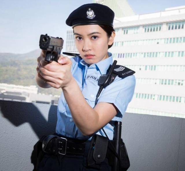 香港警匪电视剧女演员图片