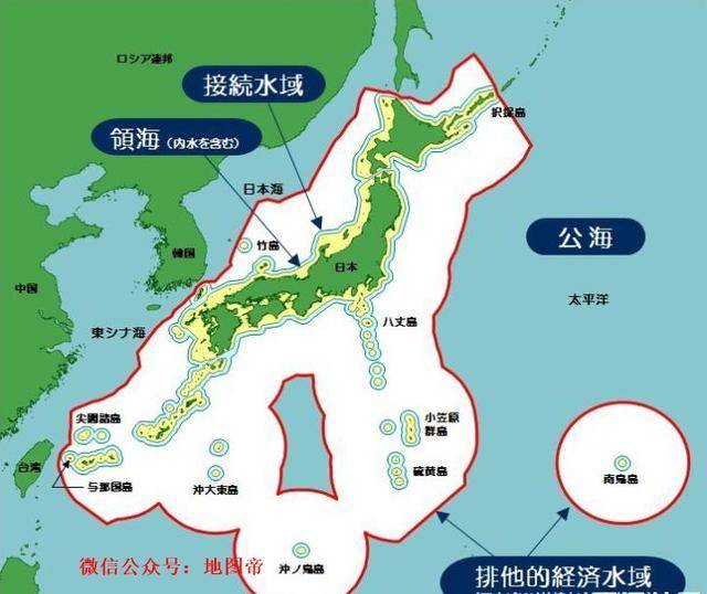 日本国土小?海洋面积比中国还大!