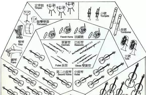 中国乐器依八音分类法分为金,石,丝,竹,匏,土,革,木八种.