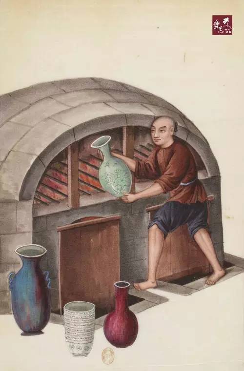 古代方形瓷器制坯方法图片