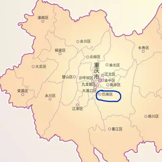 重庆市巴南区乡镇地图图片