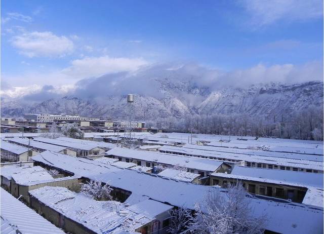 1,西藏—仿佛来自天堂的雪景