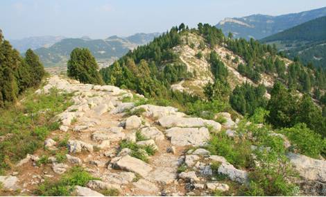 公交:k52路 山大兴隆山校区站点 七里山是济南英雄山风景区的一座山