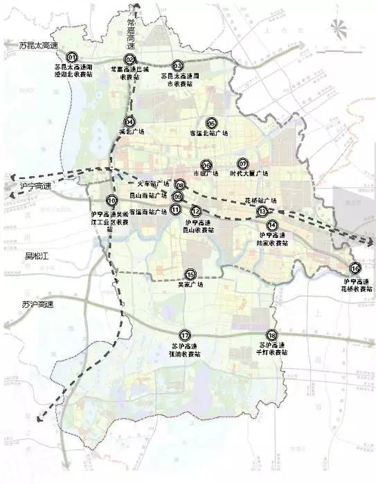 速看昆山最新规划图曝光这些地方将有大变化