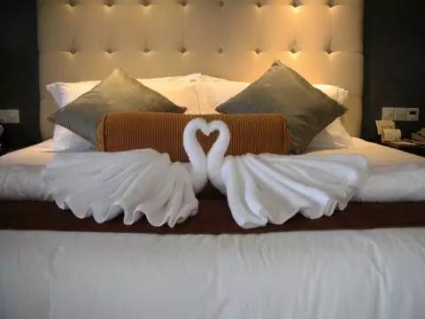 酒店浴巾折叠方法图片