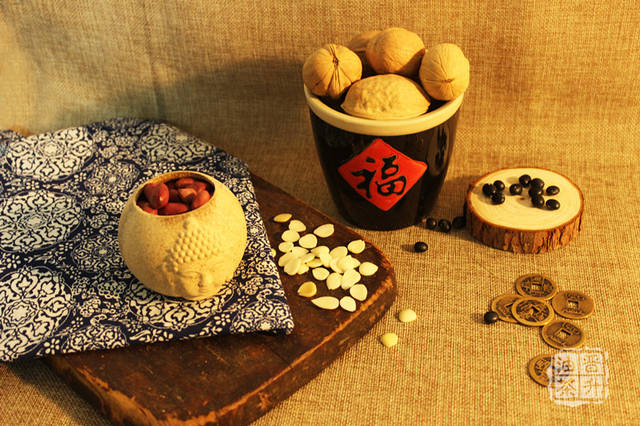 中国风美食艺术摄影——古色古香晋升油茶