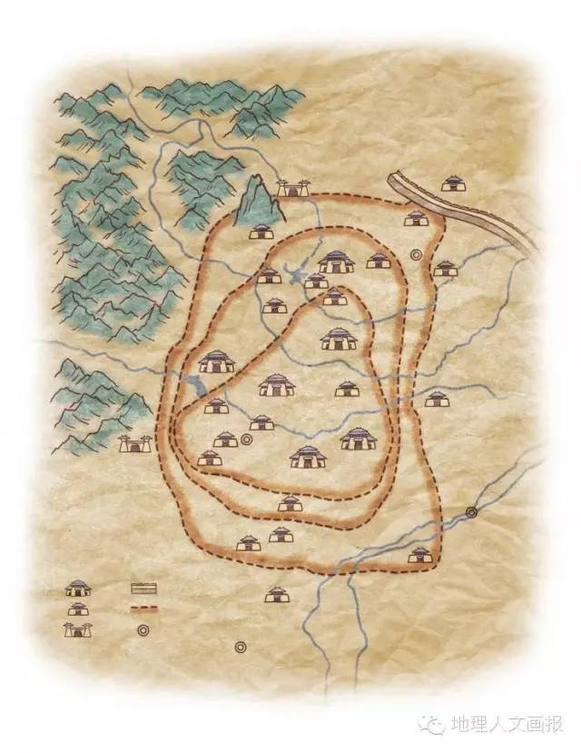 古代中山国的版图图片