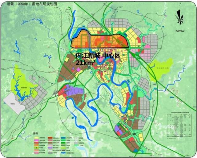 内江市圣水寺片区规划图片