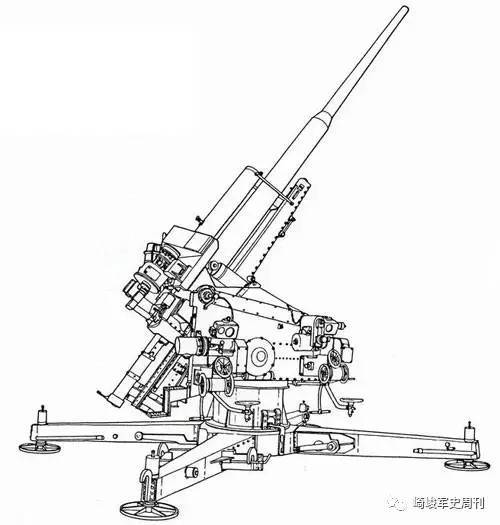 防空炮结构图片