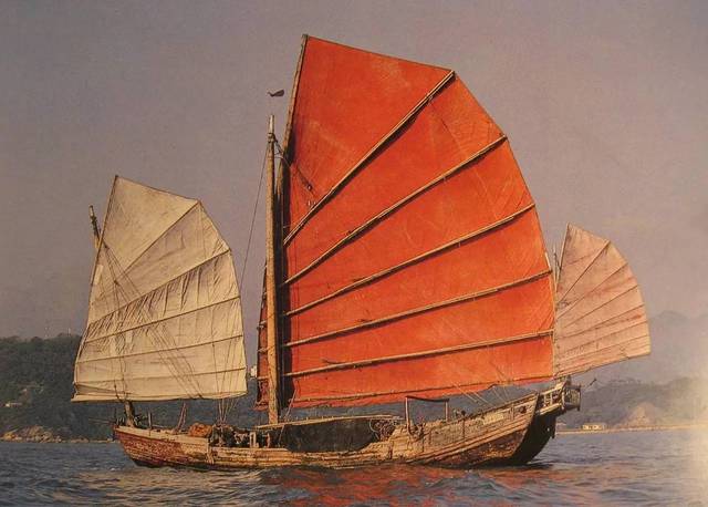 中式帆船西式帆船优劣图片