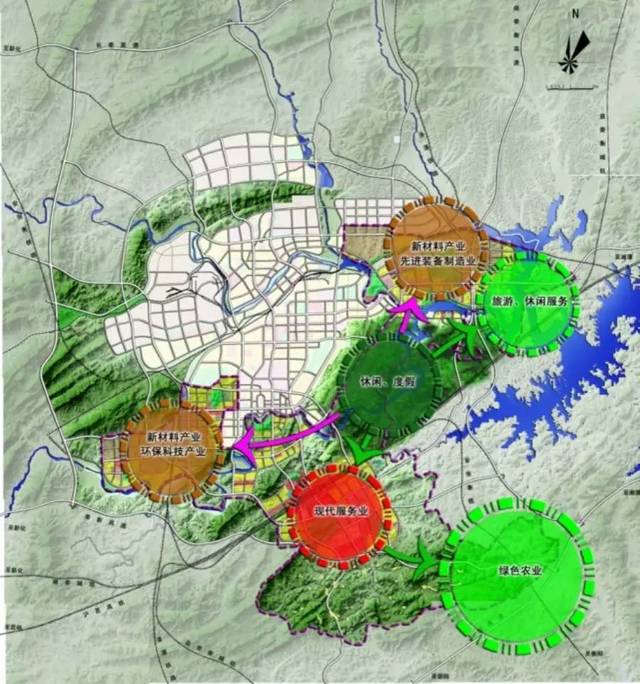 《长株潭城市群两型社会示范区娄底水府片区总体规划(2010—2030)》