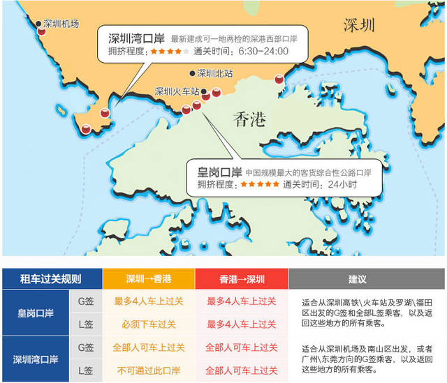 深圳香港地图放大图片