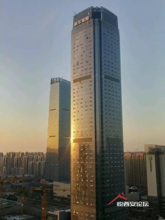 西安501大厦建设进度图片