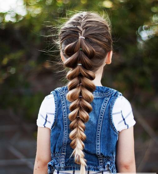 15款instagram上最火的儿童公主头编发发型,适合小女孩参加学校的舞台