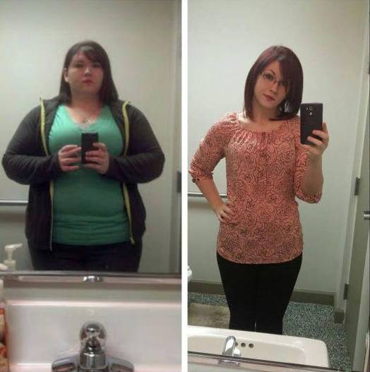 1,这位姑娘减肥前后的照片完全判若两人嘛,我都没有认出来!