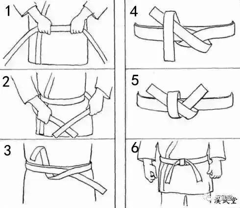 腰带系法6种 步骤图片