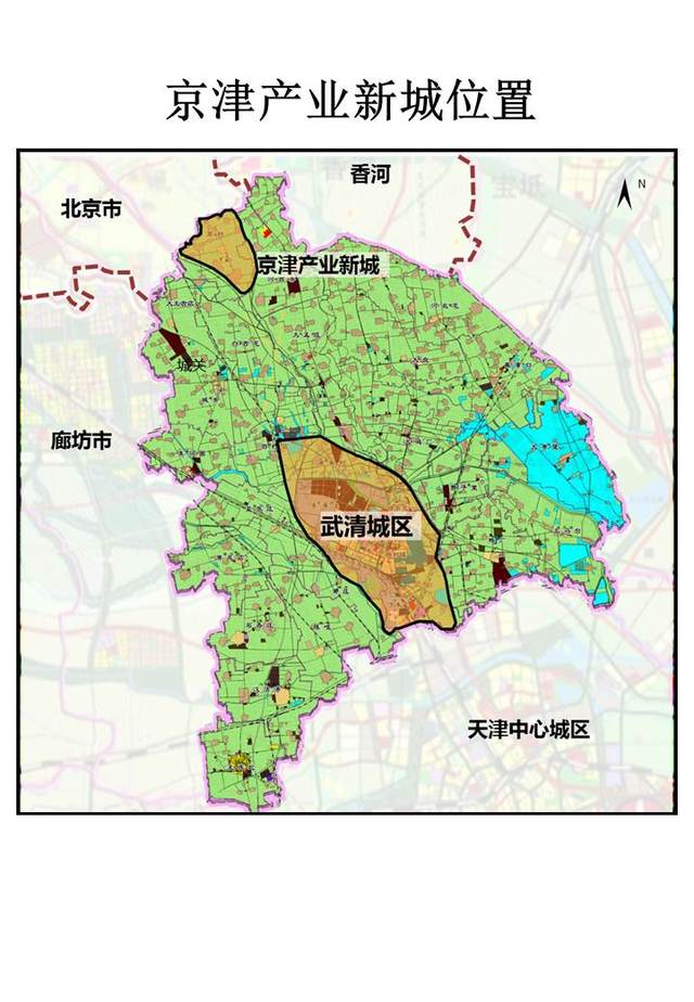 武清区汊沽港镇规划图图片