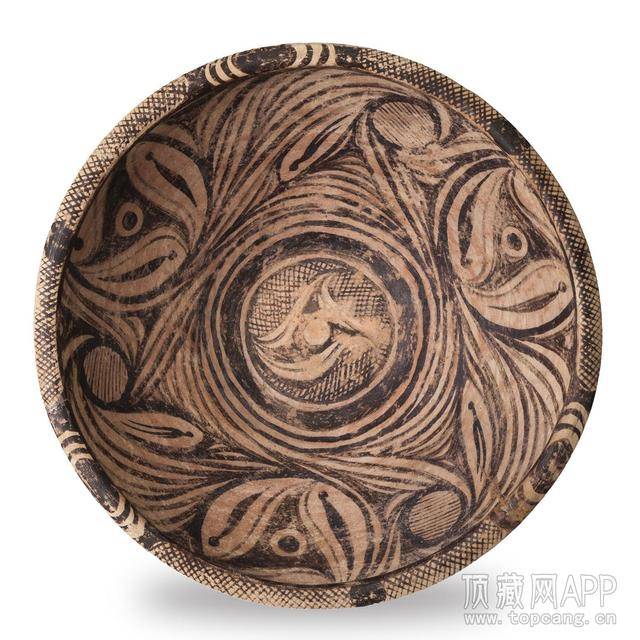 仰韶文化彩陶 几何纹图片
