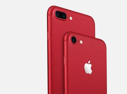 苹果新品红色特别版iPhone7线上发布！_手机搜狐网