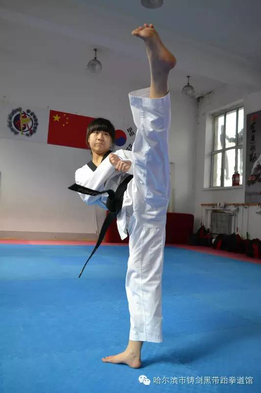 哈尔滨首家星级示范道馆-十年,铸剑黑带跆拳道馆始终如一