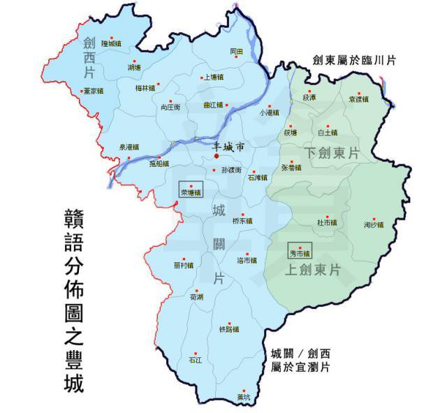 丰城区域地图图片