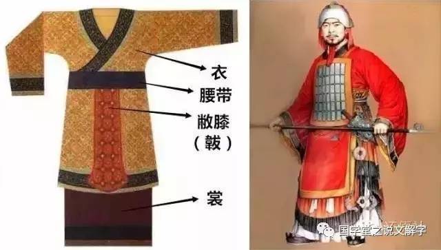 說文解字:衣,順便帶大家參觀一下中國古代服飾發展史