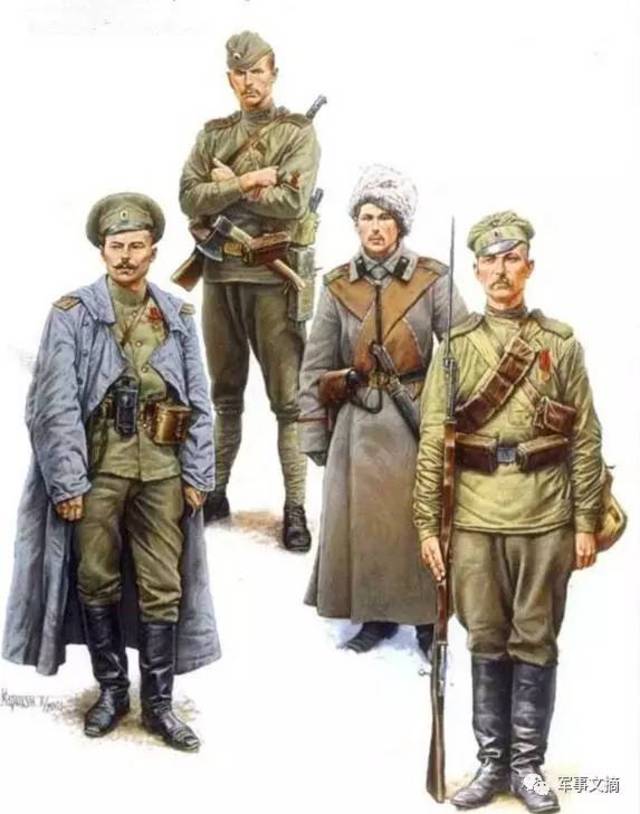 一战时期俄国军队军服